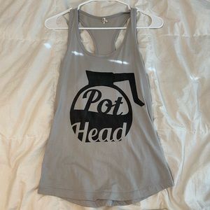 Women’s “pot head” tank top